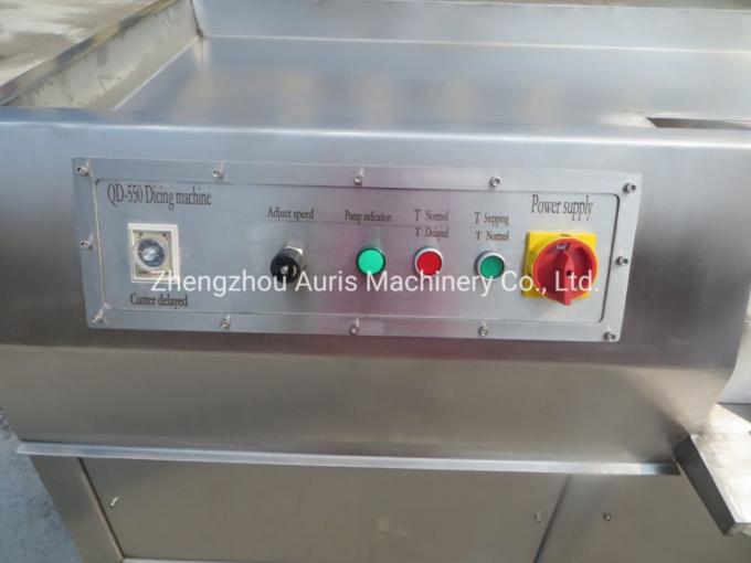 500kg / H Mesin Pengiris Daging Beku 2.25kw Mesin Pemotong Daging Sapi Beku 2