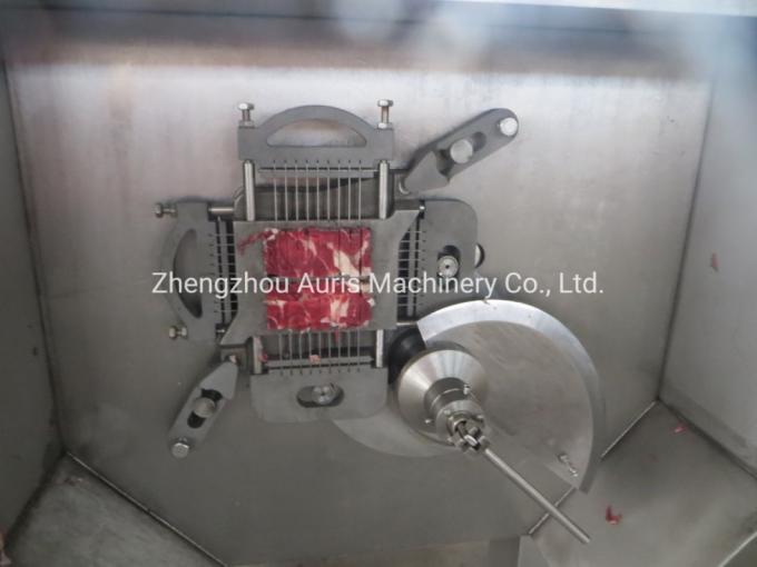 500kg / H Mesin Pengiris Daging Beku 2.25kw Mesin Pemotong Daging Sapi Beku 4