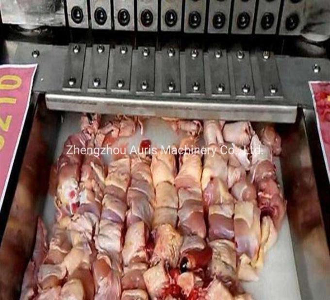 Mesin Pemotong Daging Slicer Tulang Otomatis Mesin Pemotong Kubus Ayam Broiler 1