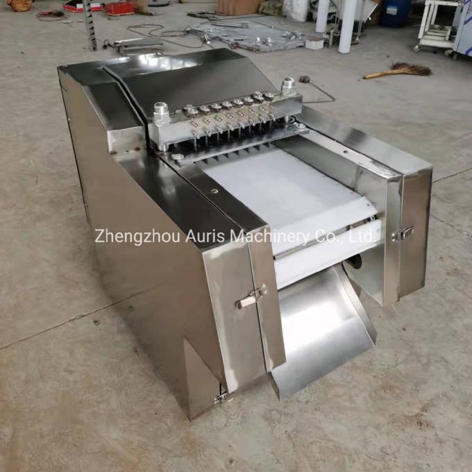 Mesin Pemotong Daging Slicer Tulang Otomatis Mesin Pemotong Kubus Ayam Broiler 4