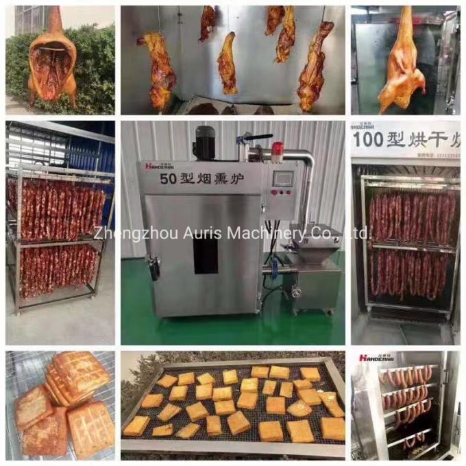 Mesin Pengasapan Daging Steak Daging Iga Daging Sapi Mesin Pengasap Ikan Listrik 3