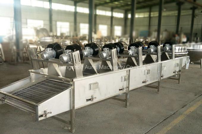 Mesin Pemanggang Kacang Industri Gula Garam Rasa Walnut Frying Processing Line 3