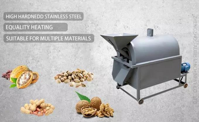 Kacang Mete Panggang Segar Otomatis Makanan Roaster Biji Kopi SUS201 SUS304 0