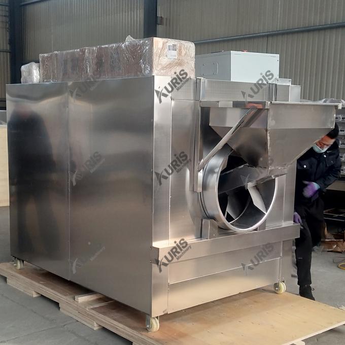 Mesin Roaster Kopi Mete Listrik 200kg / H Mesin Memanggang Kacang 6