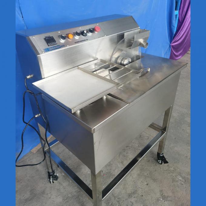 Jzj30 Industrial Chocolate Pouring Pot Chocolate Melting Tempering Machine 3