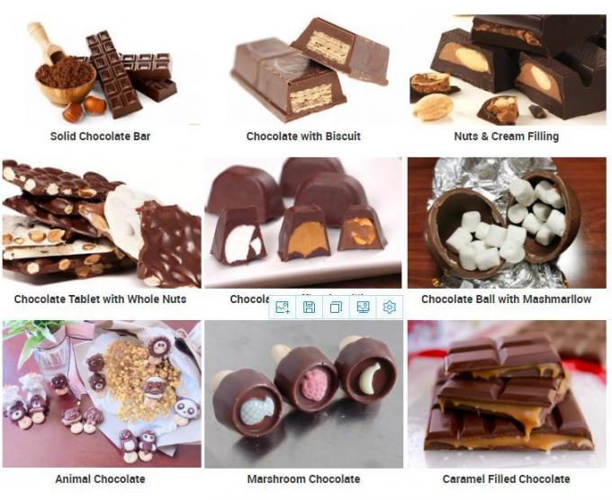500kg H Industri Hot Chocolate Membuat Mesin Pembuat Deposan Dispenser Bar 4
