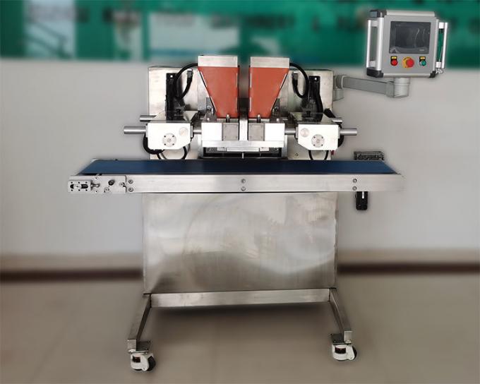 6PCS Min Mesin Tuang Cokelat 304ss Coating Chocolate Depositing Line 2