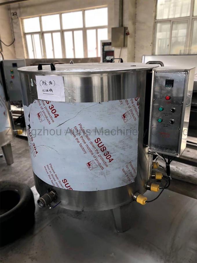 Mesin Pembuat Coklat 500L Ss316 Melting Chocolate Tempering Machine 2