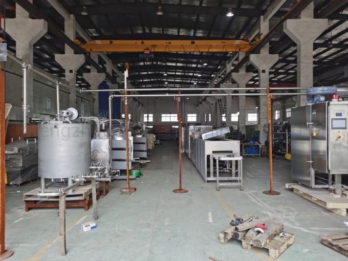 Mesin Pembuat Coklat 500L Ss316 Melting Chocolate Tempering Machine 5