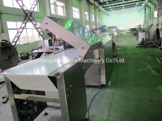 Sss304 Automatic Chocolate Coating Machine Cooling Tunnel Candy Enrober 7