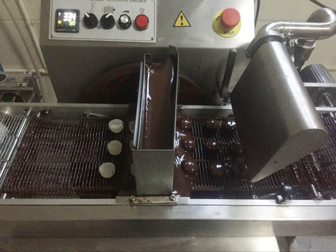 Mesin Enrober Cokelat Stainless Steel Mesin Tertutup Cokelat 3