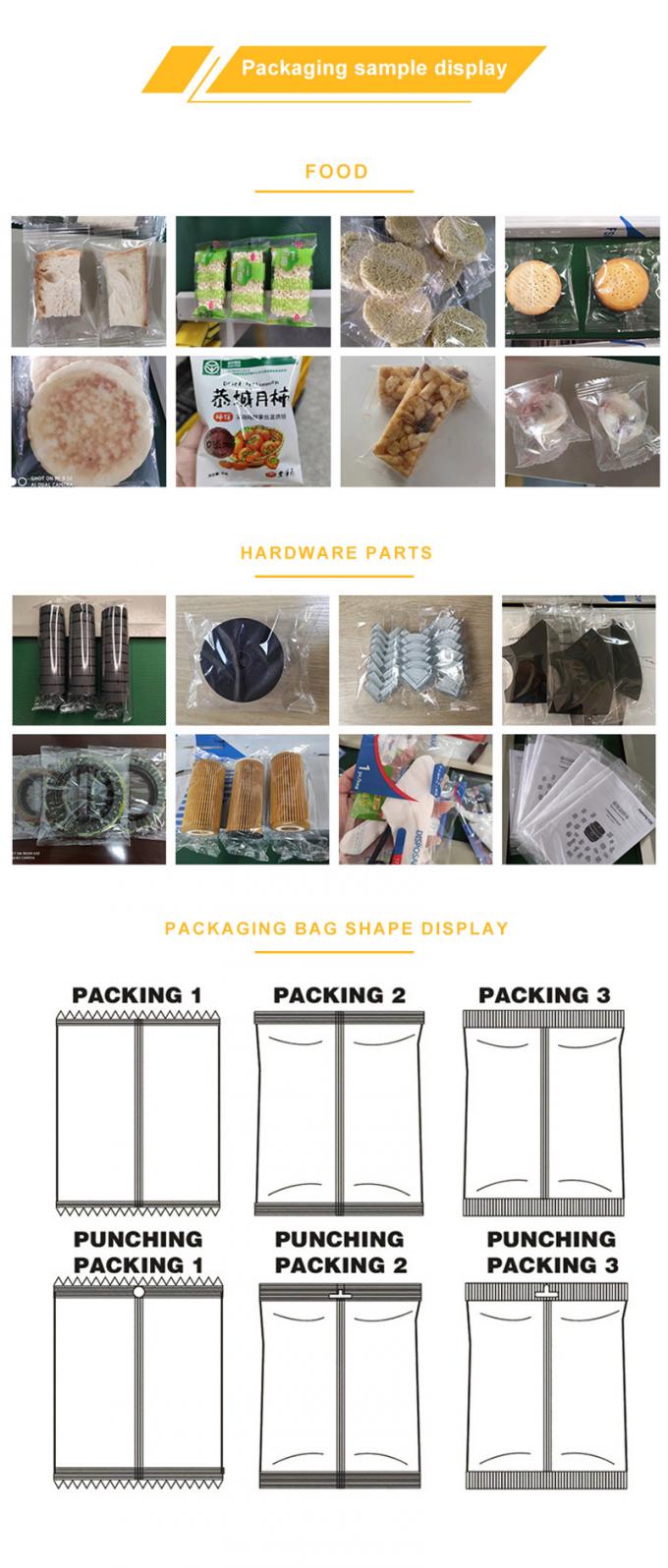 Milk Flakes Chocolate Packing Machine Marshmallow Filling Candy Pillow Pack Machine 3