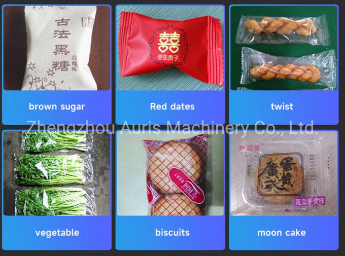 Rotary Pillow Chocolate Tempering Machine Seal Mesin Pembungkus Coklat 10