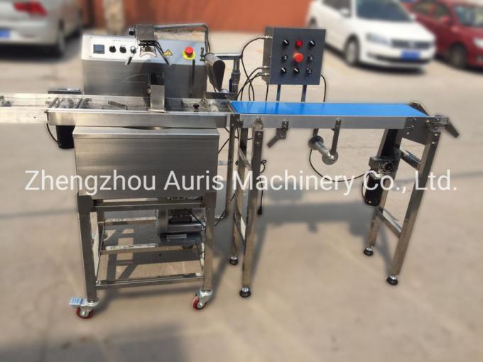 Mesin Tempering Cokelat 10m / Min Enrobing 304ss Chocolate Moulding Machine 1