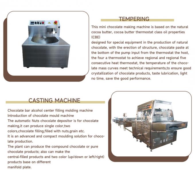 Mesin Tempering Cokelat 500kg H Mesin penyetoran Cokelat Mini Kecil 6