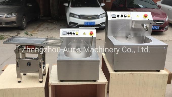 Komersial Industial 15L 60L Mesin Peleburan Cokelat Peralatan Tempering Cokelat 4