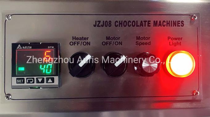 Komersial Industial 15L 60L Mesin Peleburan Cokelat Peralatan Tempering Cokelat 8