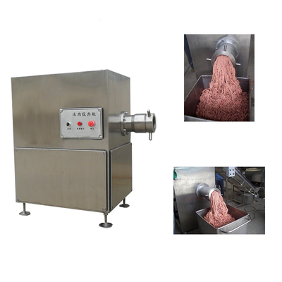 Sosis Industri Penggiling Daging Beku Sayuran 1500kg / H Mesin Cincang
