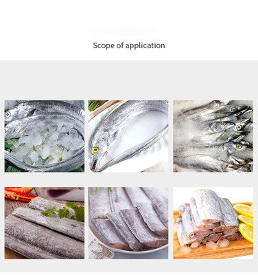 Mesin Pengolah Ikan Asin Hairtail Block Mesin Pemotong Ikan Segar
