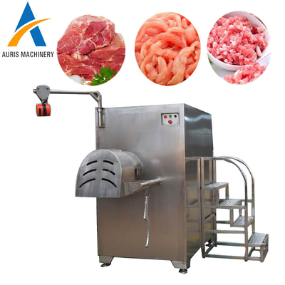 Duck Skeleton Frozen Meat Grinder 15kw 5000kg / H Mesin Penambang Daging Industri