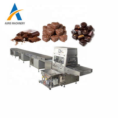 Lini Produksi Cokelat 200kg H Sepenuhnya Otomatis Grinding Peeler Snack