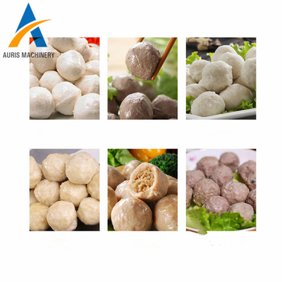180kg / H Mesin Pengolah Ikan Mesin Pembuat Bakso Daging Babi Stainless Steel