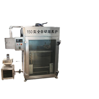 PLC Mesin Pengasapan Ikan Komersial 304ss 150kg Batch Fish Drying Oven