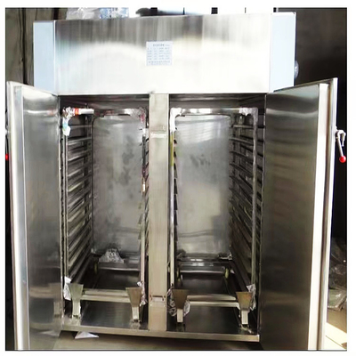 PLC Mesin Pengasapan Ikan Komersial 304ss 150kg Batch Fish Drying Oven