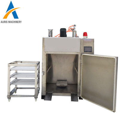 PLC Mesin Pengasapan Ikan Komersial 304ss 150kg Batch Fish Drying Oven