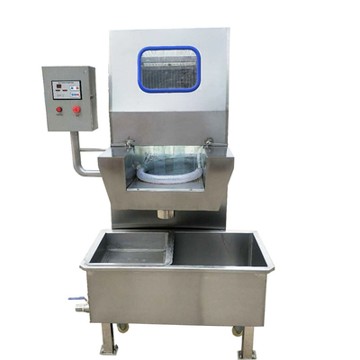 SUS304 Mesin Pengolah Daging Domba Water Injector Mesin Injeksi Saline