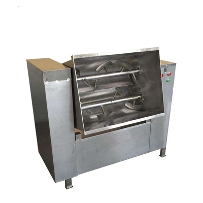 Vacuum Double Axis Mince Grinder Mesin Ground Mince Mixer Machine
