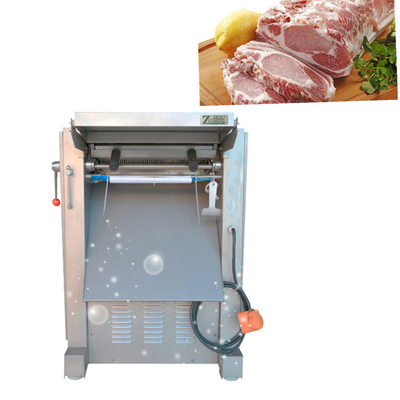 0.75 Kw Mesin Pemotong Daging Perajang Kulit Mesin Pengupas Kulit Babi