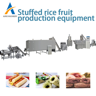 250kg / H Bean To Bar Mesin Cokelat Makanan Ringan Mesin Extruder Puff Jagung