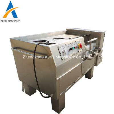 500kg / H Mesin Pengiris Daging Beku 2.25kw Mesin Pemotong Daging Sapi Beku