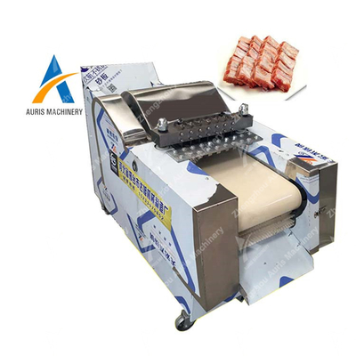 Mesin Pemotong Daging Beku 1.5kw 300kg / H Mesin Pengiris Kubus Ayam