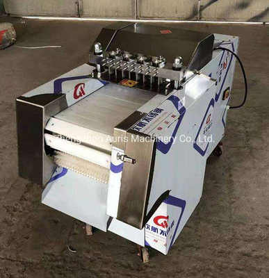 Mesin Pemotong Daging Slicer Tulang Otomatis Mesin Pemotong Kubus Ayam Broiler