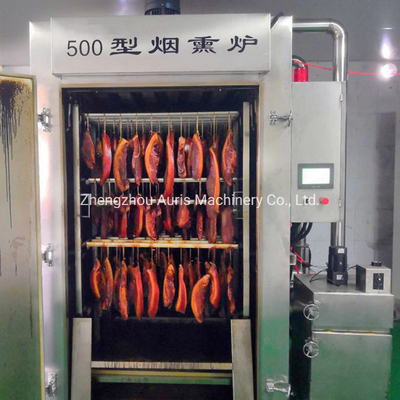 Mesin Pengasapan Daging Steak Daging Iga Daging Sapi Mesin Pengasap Ikan Listrik