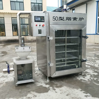 Baking Drying Sosis Smoker Machine Mesin Pengolah Daging Ayam