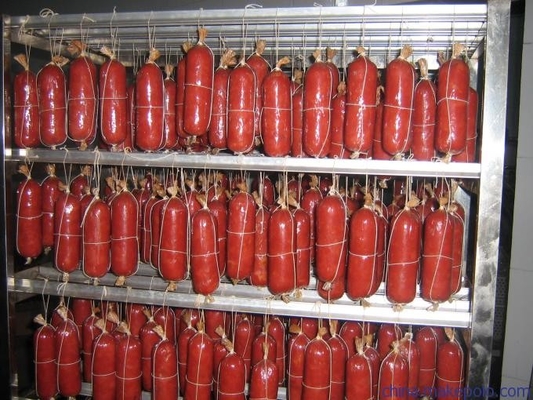 100kg Mesin Perokok Daging Bakth 100kg / H Oven Rumah Asap Sosis