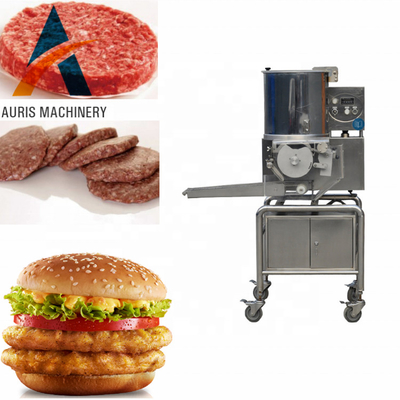 30L Komersial Mesin Pembuat Burger Patty Otomatis Mesin Pembentuk Daging Sapi Burger