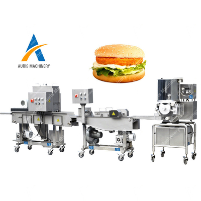 Mesin Pembuat Pie Daging Otomatis Mesin Hamburger Chicken Nugget
