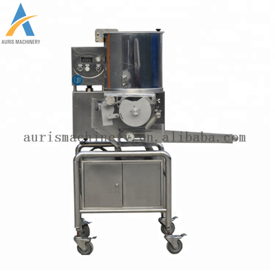 Mesin Burger Patty 500kg / H Shawarma Chicken Beef Pie Processing Machine