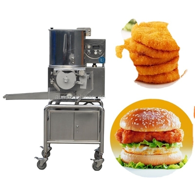 Mesin Pembuat Burger Daging Sapi 30L Motor Pembentuk Mesin Press Daging
