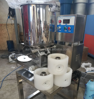 Mesin Pembuat Burger Daging Sapi 30L Motor Pembentuk Mesin Press Daging