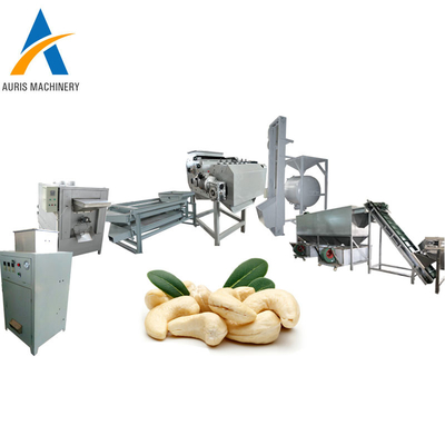 Nut Splitting Mete Grading Machine Penembakan Husking Mesin Pengupas Mete