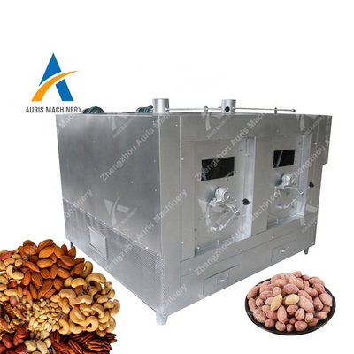 80-120 Kg / H Mesin Pengolah Kacang Mete Mesin Pemanggang Biji Kakao Kacang Mete