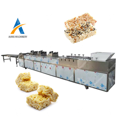 150-300kg / H Mesin Pengolah Kacang Bar Lini Produksi Menekan Mesin Pemotong