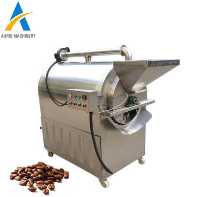 Kacang Mete Panggang Segar Otomatis Makanan Roaster Biji Kopi SUS201 SUS304