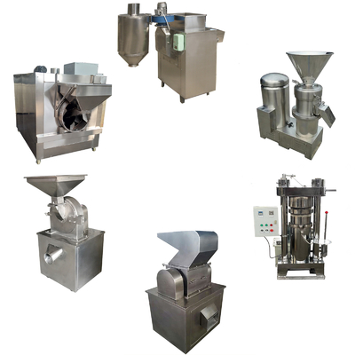 24kw Bean To Bar Chocolate Machine 200kg Lini Produksi Bubuk Kakao