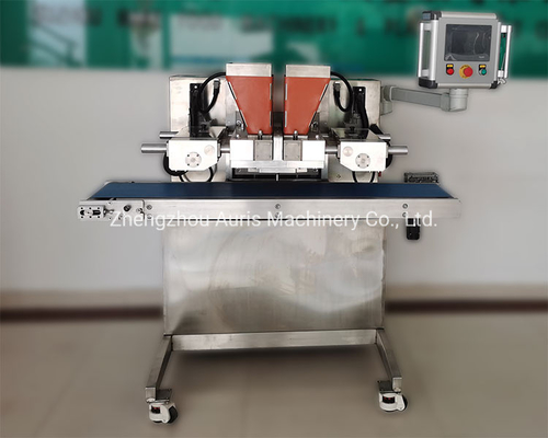 6PCS Min Mesin Tuang Cokelat 304ss Coating Chocolate Depositing Line